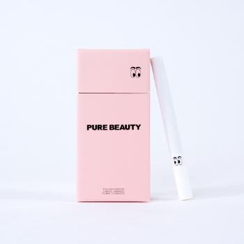 A photograph of Pure Beauty Cannabis Cigarettes 5pk Pink Box Indica