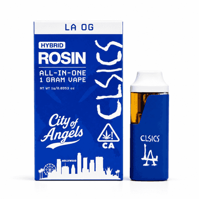 CLSICS Live Rosin All-In-One Cartridge 1g Hybrid LA OG