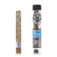 A photograph of El Blunto Silver Diamond Blunt 1.65g Indica Azul 16ct