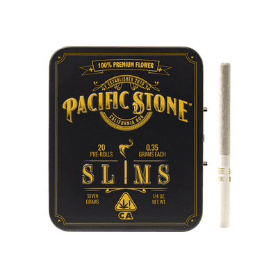 Pacific Stone Slims 0.35g Indica Sativa Cheetah Piss 20-Pack 7.0g