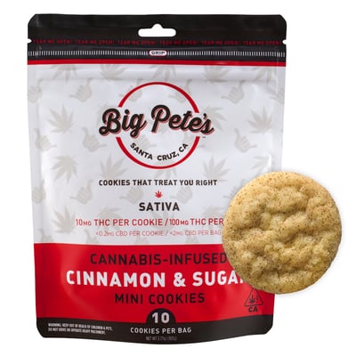 Big Pete's Cinnamon & Sugar 10pk Sativa 100mg