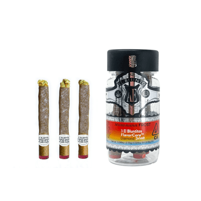El Blunto FlavorCore Platinum Diamond Bluntito .85g Hybrid Strawnana Frost 3pk 2