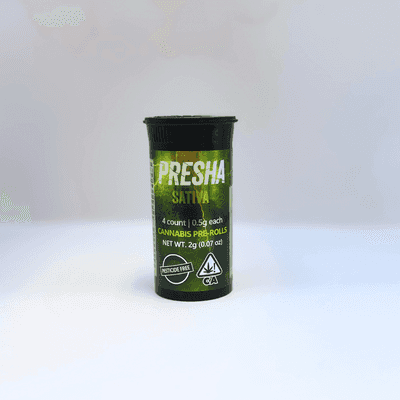 Presha Preroll 4pk Sativa Sour Squirt