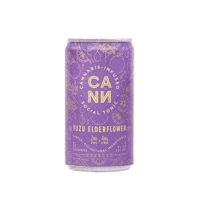 CANN Yuzu Elderflower 6pk 8oz