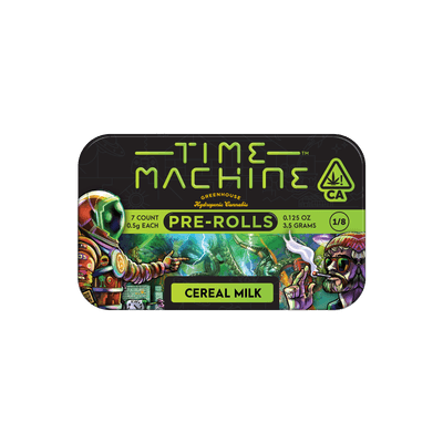 Time Machine Preroll 7pk Hybrid Cereal Milk