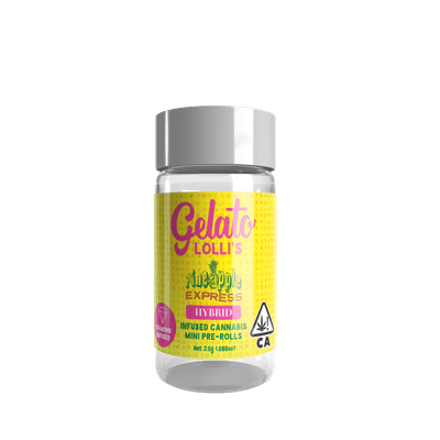 Gelato Lolli's 5pk Infused Mini Preroll .6g Hybrid Pineapple Express