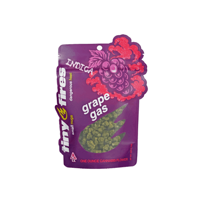 Tiny Fires Flower 28g Indica Grape Gas