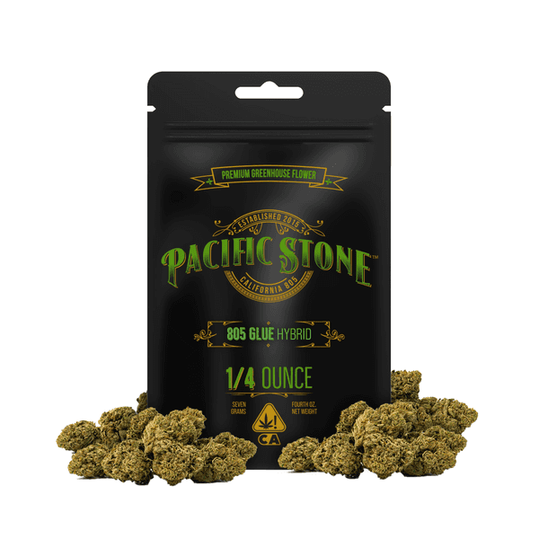 A photograph of Pacific Stone Flower 7.0g Pouch Hybrid 805 Glue