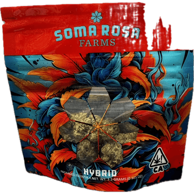Soma Rosa Flower 3.5g Hybrid Honey Route 16ct