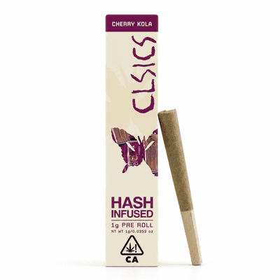 CLSICS Hash Preroll 1g Hybrid Cherry Kola