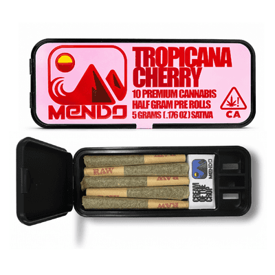 Mendo Preroll 0.5g Sativa Tropicana Cherry 10pk 5.0g