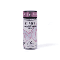 A photograph of CLSICS Rosin Preroll 5pk .5g Sativa Pot Tartz