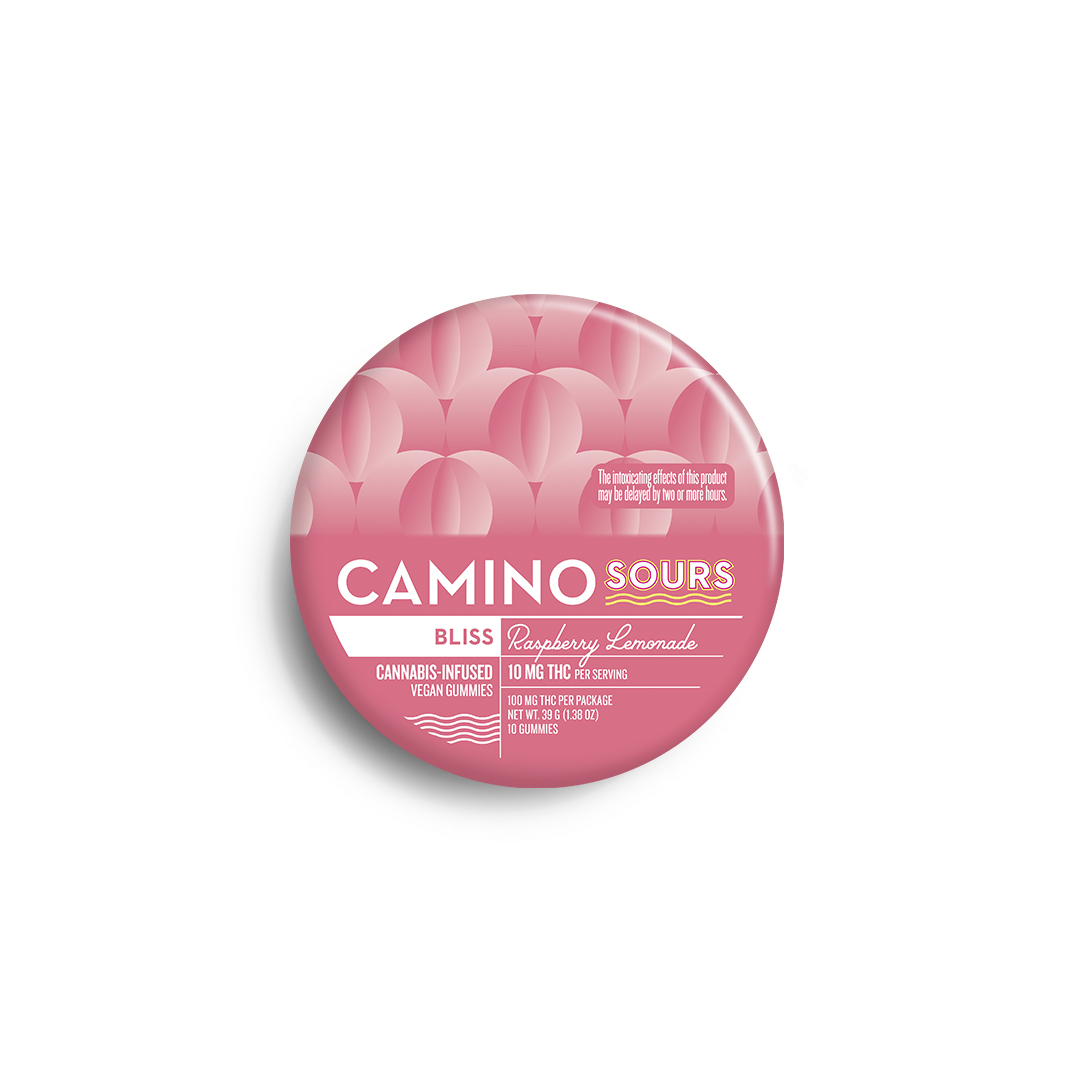 A photograph of Camino Sours Raspberry Lemonade