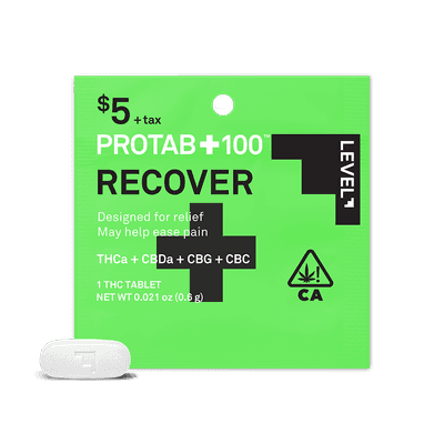 Level Protab Recover 100 1-Piece $5 printed pk