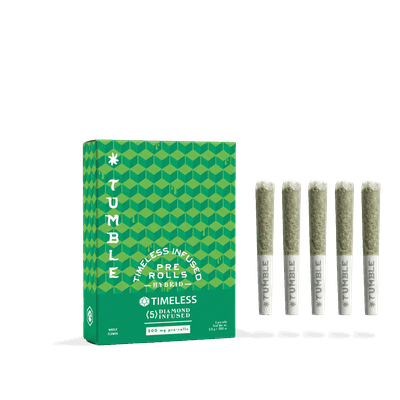 Timeless Tumble Travelers Preroll Chill Blue Dream 5-pack 2.5g