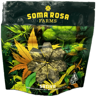 Soma Rosa Flower 3.5g Sativa Lemon Bean