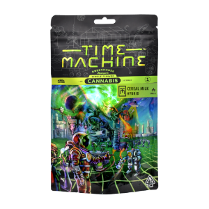 A photograph of Time Machine 28g Cereal Milk (4ct)