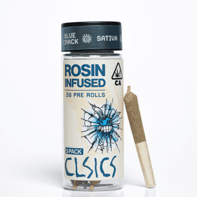 CLSICS Rosin Preroll 5pk .5g Sativa Blue Crack