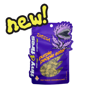 Tiny Fires Flower 14g Indica Purple People Eater