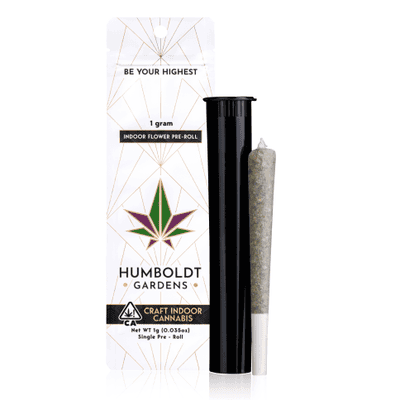 Humboldt Gardens Indoor Preroll 1g Sativa Tequila Sunrise