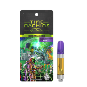 A photograph of Time Machine Cartridge 1g Blueberry Muffin