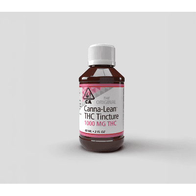 The Original Canna-Lean Tincture 2oz Sugar-Free Blackberry