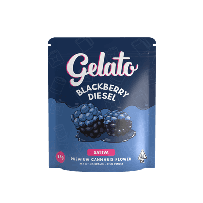 Gelato Flower 3.5g Sativa Blackberry Diesel