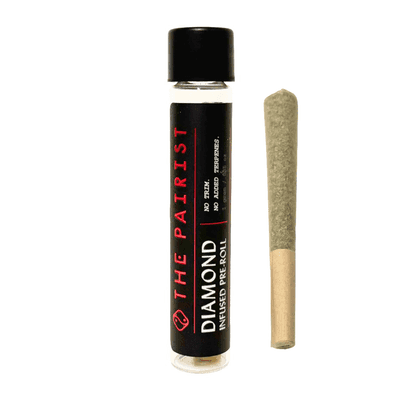 The Pairist Diamond Infused Preroll 1g Hybrid Oreoz