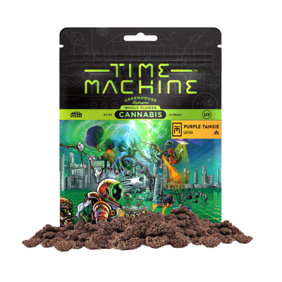 Time Machine Flower 14g Sativa Purple Tangie 8ct