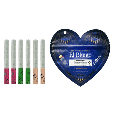 El Blunto Gold Jointo Variety Pk .5g Sativa Hybrid Midnight Reserve 3g 6pk
