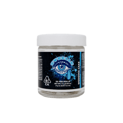 Eyeelle Black Preroll 14g Indica Wedding Cake