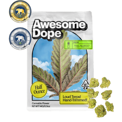 Awesome Dope Smalls Flower 14g Sativa Hybrid Orange Wifi