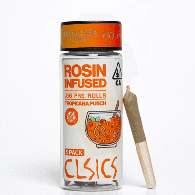 CLSICS Rosin Preroll 5pk 0.5g Hybrid Tropicana Punch