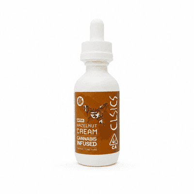 CLSICS Live Rosin Tincture Sativa Coffee and Weed: Hazelnut Cream