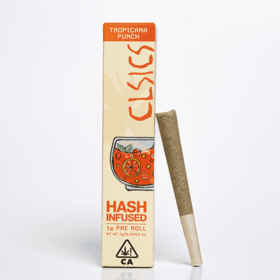 CLSICS Hash Preroll 1g Hybrid Tropicana Punch