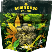 A photograph of Soma Rosa Flower 3.5g Sativa Lemon Thai x OOG