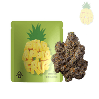 A photograph of Seed Junky Smalls Flower 3.5g Sativa Pineapple Fruz