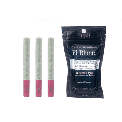 El Blunto FlavorCore Hash Jointo .6g Sativa Chiron Passion 3pk 1.8g