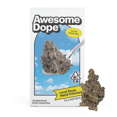 Awesome Dope Indoor Flower 3.5g Indica Hybrid LA Pop Rocks x PPP