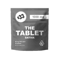 A photograph of The Tablet 50mg Sativa $33