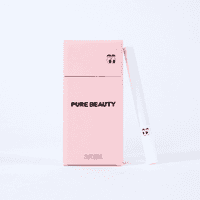 A photograph of Pure Beauty Cannabis Cigarettes 5pk Pink Box Indica 16ct