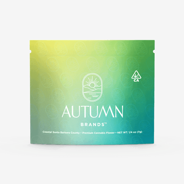 A photograph of Autumn Brands Flower 7g Pouch Sativa Chem Driver