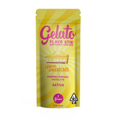 Gelato Flavors All-In-One 1g Sativa Lemon Cheesecake 10pk