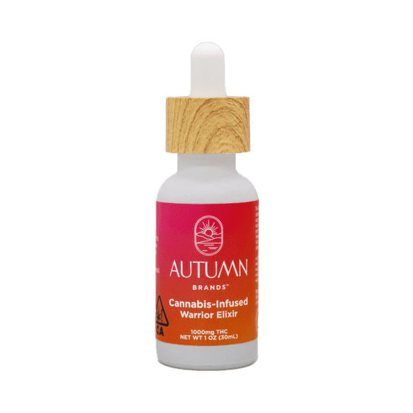 A photograph of Autumn Brands Tincture Warrior Elixir