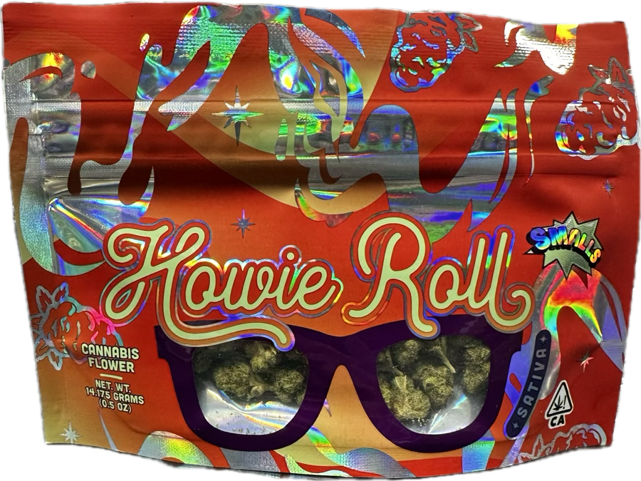 A photograph of Howie Roll Flower 14g Sativa Lemon Sponge Cake