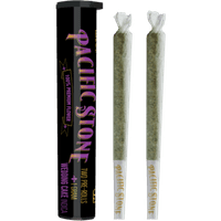 A photograph of Pacific Stone Preroll 0.5g Indica Wedding Cake 2-Pack 1.0g