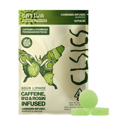 CLSICS Live Rosin Gummies Sativa Sour Limeade Loadout