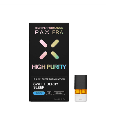 PAX High Purity THC Pod 1g Indica Sweet Berry Sleep