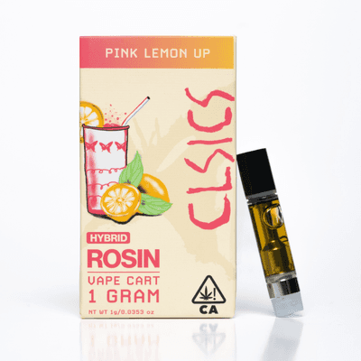 CLSICS Live Rosin Cartridge 1g Hybrid Pink Lemon Up
