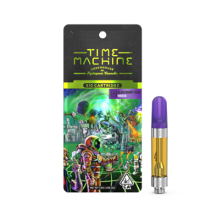 A photograph of Time Machine Cartridge 1g Blackberry Kush